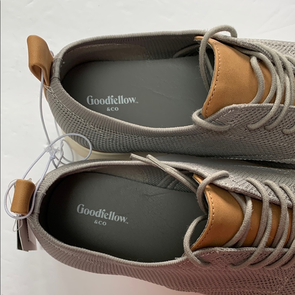 Goodfellow & Co Gray and Tan Oxfords,Man shoes. Size 8 brand new with tags. - Picture 2 of 6
